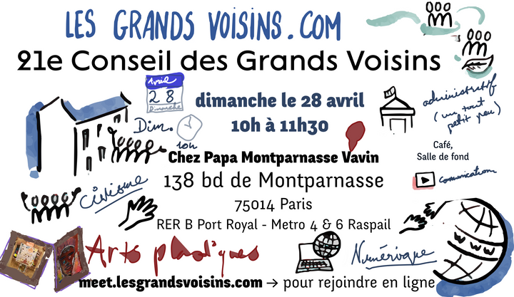 21e Conseil des Grands Voisins